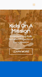 Mobile Screenshot of kidsonamission.com